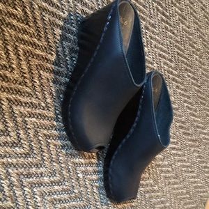 No. 6 leather clogs.  Unique special ACE HOTEL